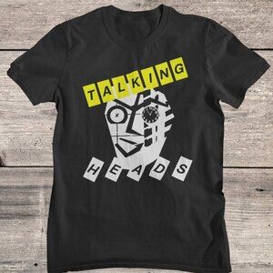 Talking Heads T-Shirt | Retro 80s Art Rock Band Graphic Tee for Fans